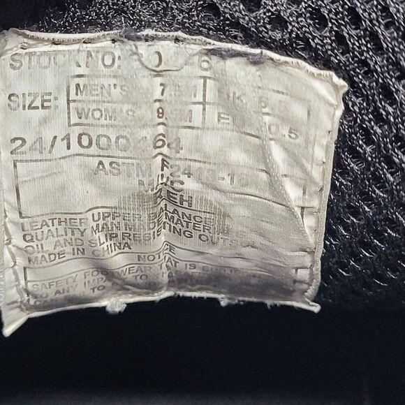 Thorogood Mens Black Slip-On Safety Toe Wellington Boots Sz 10 Leather Durable - Picture 4 of 11